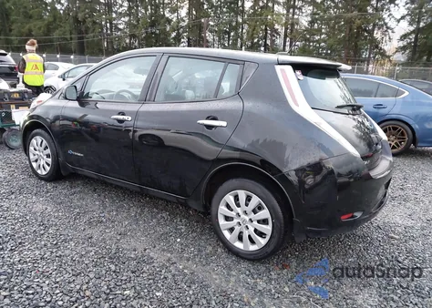 2017 Nissan Leaf S z USA, uszkodzony, nr VIN 1N4BZ0CP5HC308160